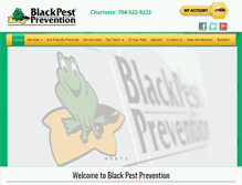 Tablet Screenshot of blackpest.com